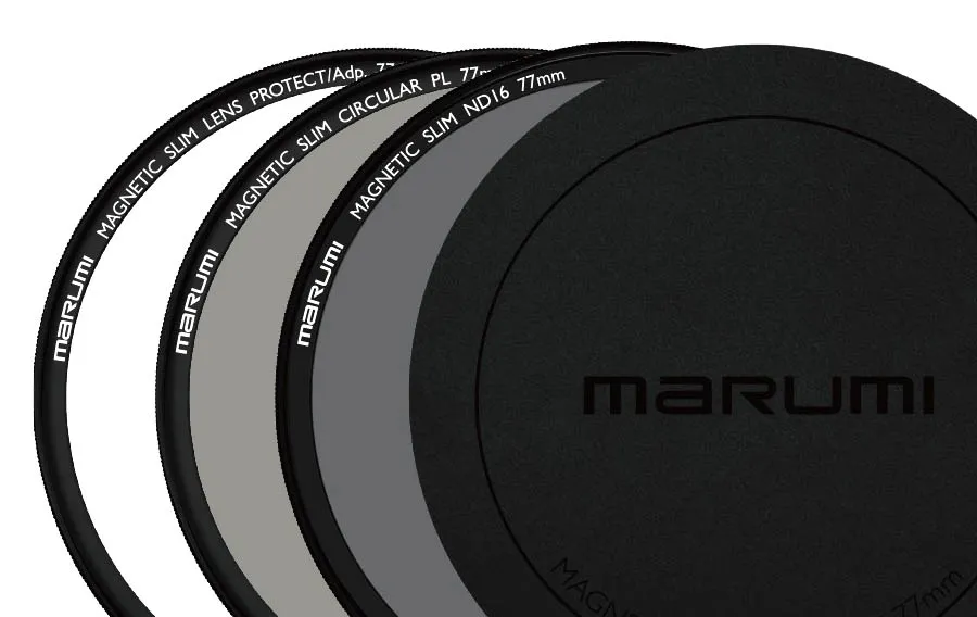 Zestaw 3 filtrów Marumi Magnetic Slim Basic Kit 77 mm